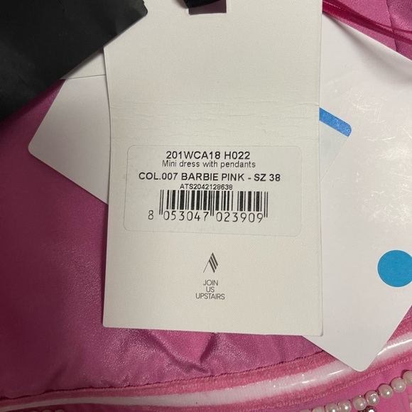 The Attico Embellished Mini Dress (NWT). Size 38/US 2 - Picture 7 of 13